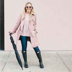 Hunter Tall Black Matte Boots